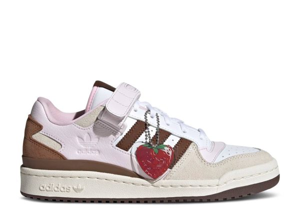 Wmns Forum Low 'Chocolate To My Strawberry' - Adidas - GY6783 - cloud white/pantone/cream white