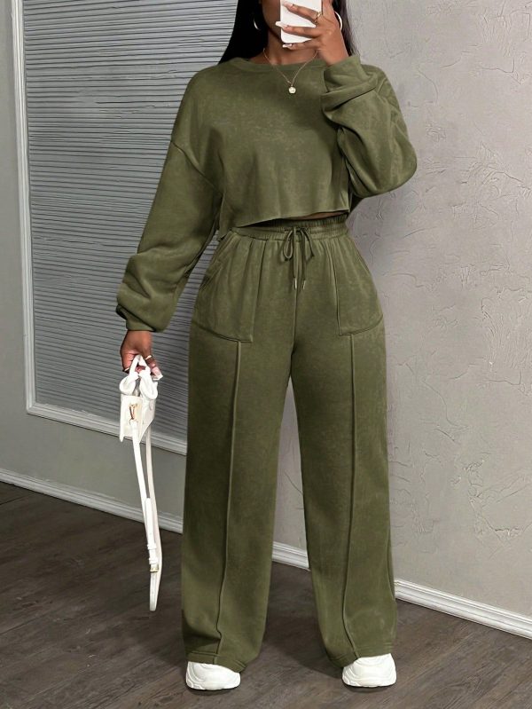 2025 Summer New Collection Music Festival Easter St. Patrick's Day Birthday Party Graduation Daily Casual Vacation Cruise Beach Sunbathing Trending Loose Sporty Women 2 Pieces Set