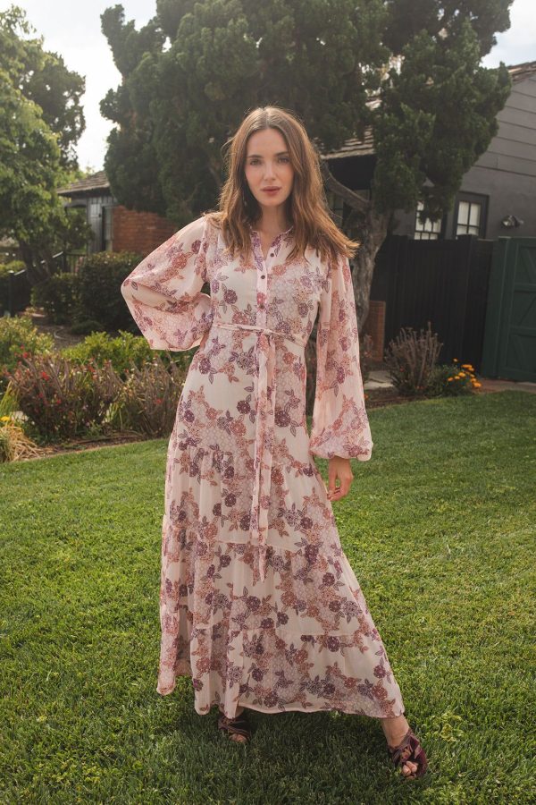 Women's Henna Bookie Maxi Dress | Large | Jennafer Grace
