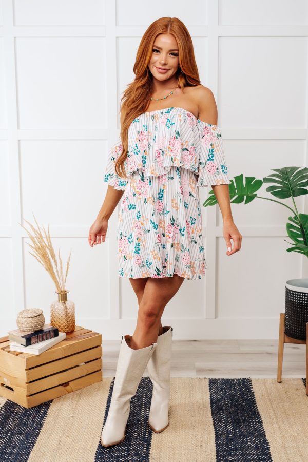 That's the Way It Should Be Floral Dress - Large