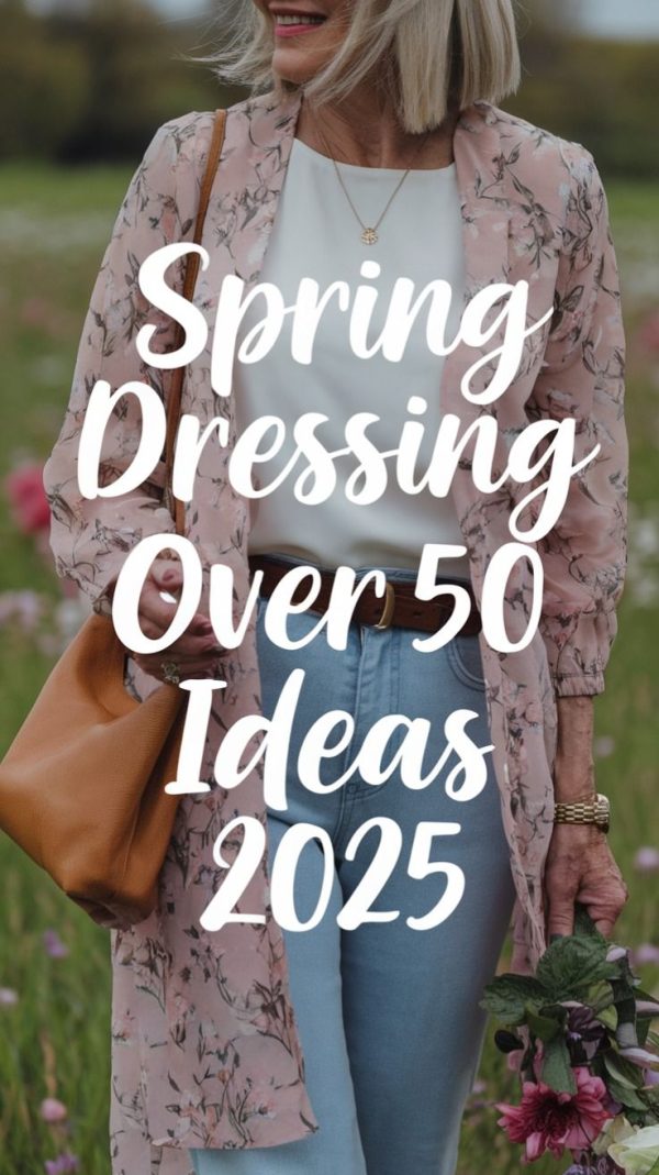 🌸 Fresh & Feminine Spring Dressing Ideas for Women Over 50 - Casual Elegance for 2025 🌟