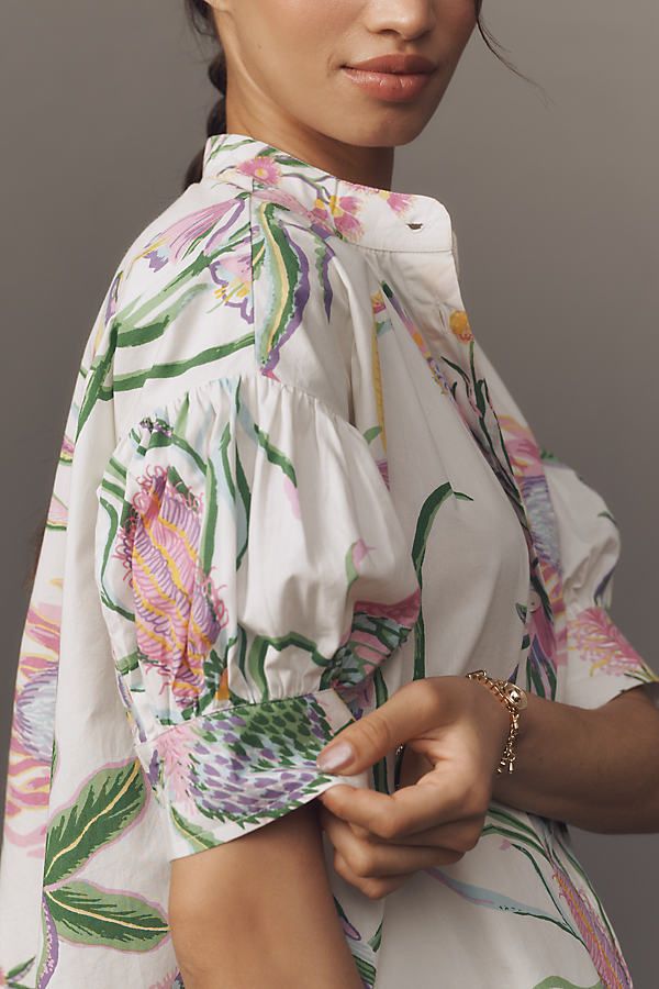 Ivy Short-Sleeve Blouse