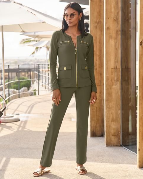 Beyond Travel Chic Coordinates  - Olive Night