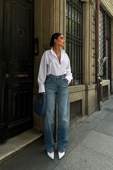 It Girl 2025 Modern Fit Winter Fit Blue Jeans
