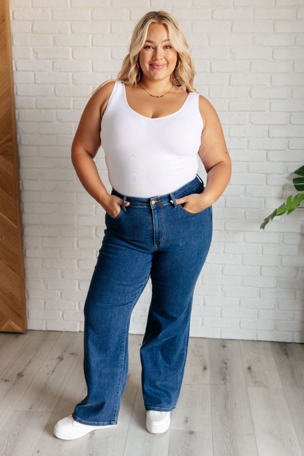 Hazel High Rise Vintage Wide Leg Jeans - 24W
