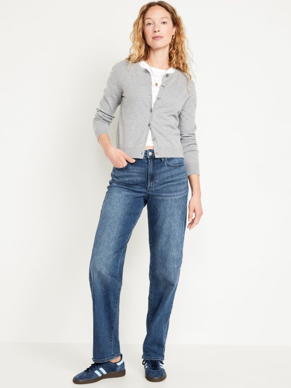 Old Navy Women's High-Waisted Wow Loose Jeans Blue Size 26