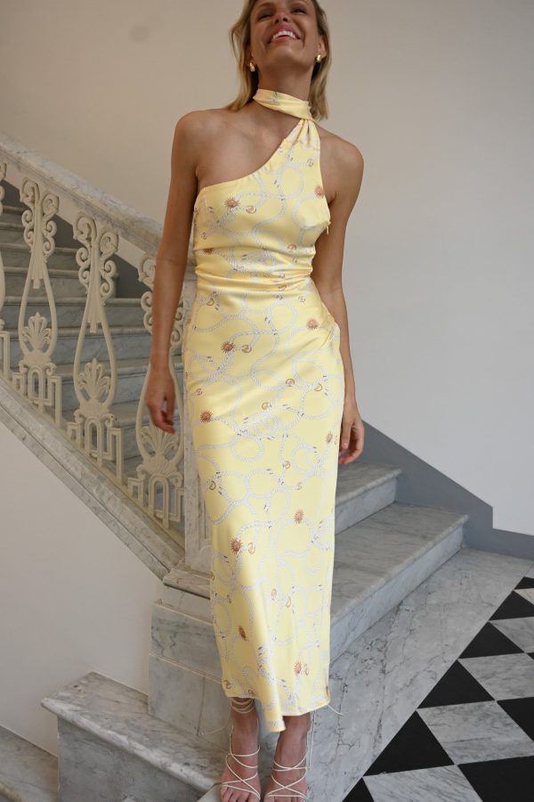 Hendricks Dress — Yellow Rope - XS