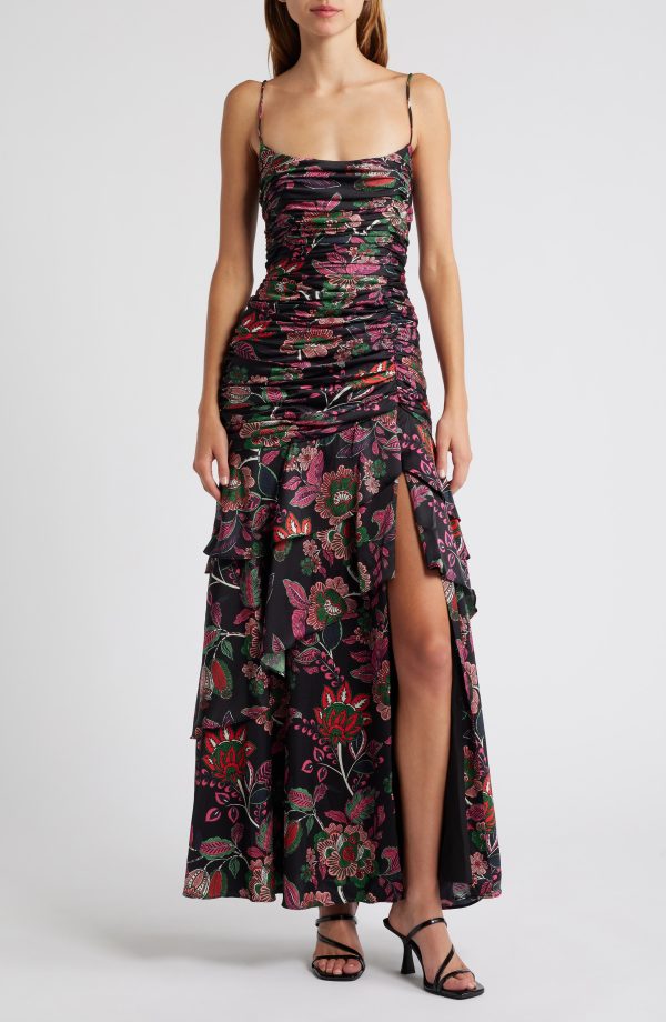 Hutch Floral Print A-Line Dress | Nordstromrack