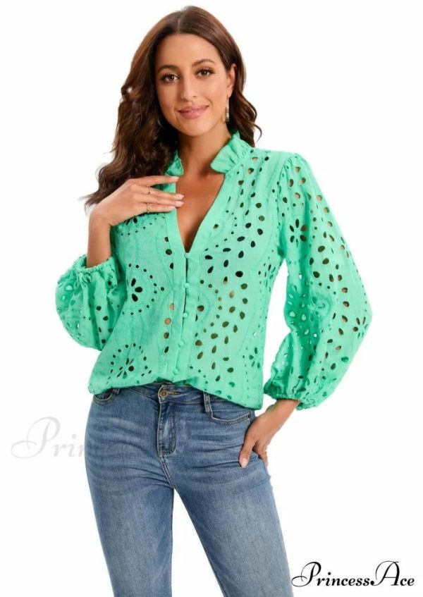 Antalina Blouse - Beige M
