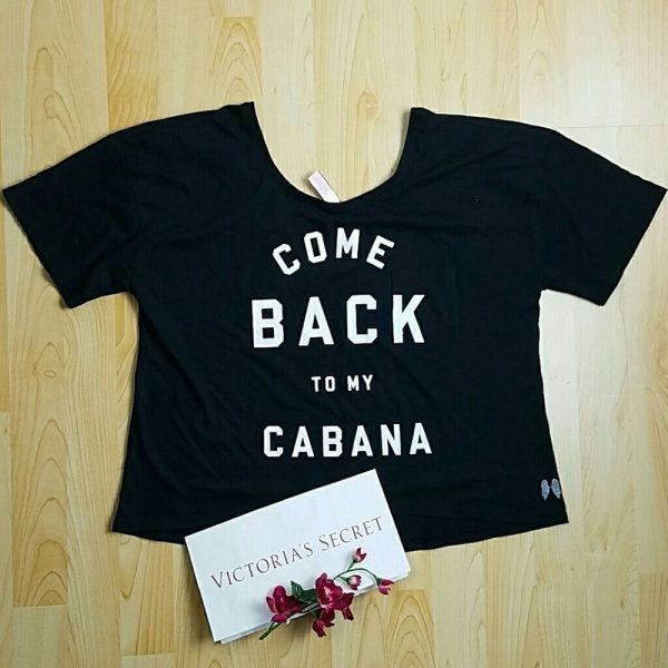 Victoria's Secret Tops | Victoria's Secret Shirt Nwt | Color: Black/White | Size: Various