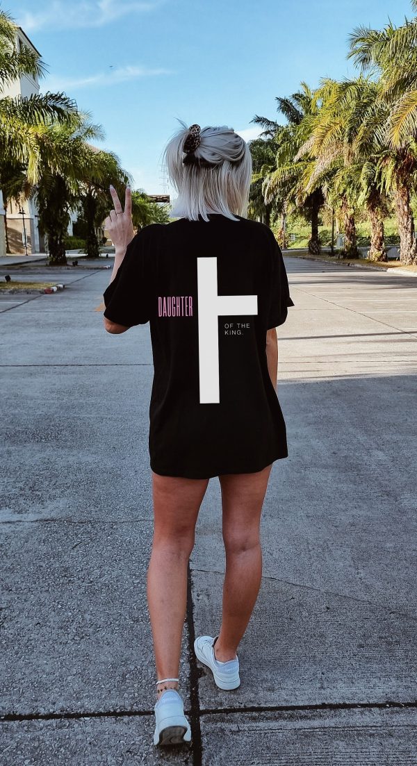 Daughter of the King Shirt Comfort Colors® Shirt Faith Based Shirt Trendy Christian Apparel Worship Shirt Jesus Shirt Christian Gifts
