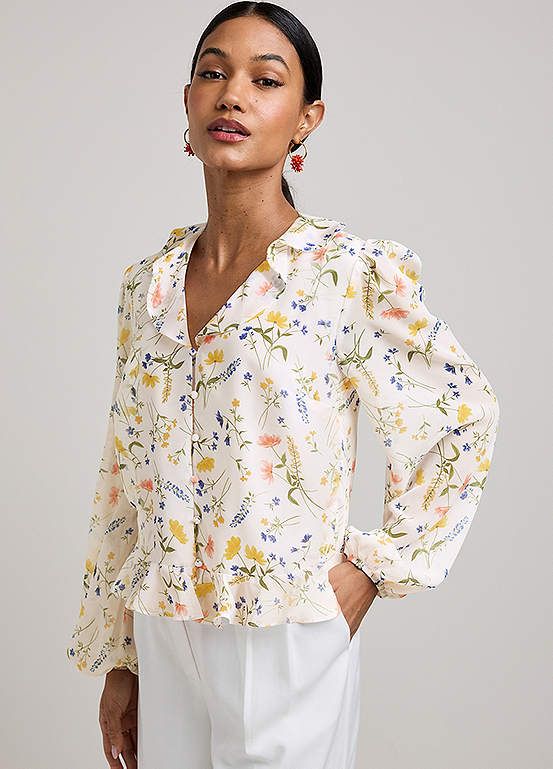 Kaleidoscope Floral Print Blouse | Grattan