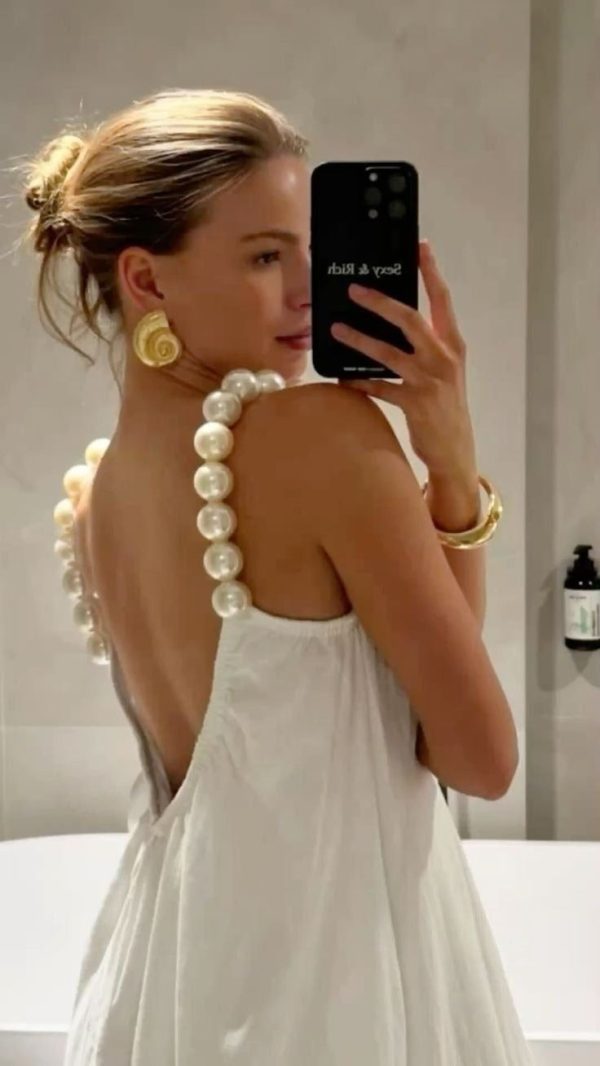White Party Dress Short Prom Dress Birthday Dress     fg7427 - US 2 / As Photo