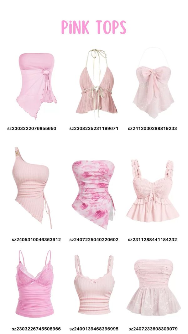 pink tops