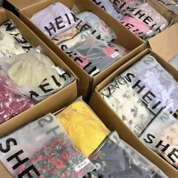 Lot of 3 pieces SHEIN overstock mystery bundle box  Comes in random style colors