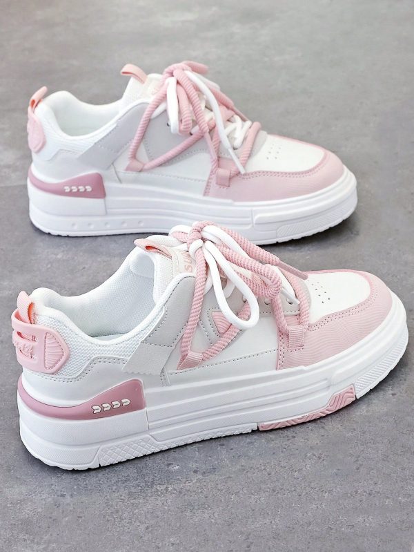 Women's Sneakers, Summer Shoes, Running Shoes, White Shoes, Pink Shoes, Yoga Pants Shoes, Women's Shoes, Non-Slip Running Shoes, Outdoor Walking Shoes, Campus Style Women Shoes, Skateboard Shoes