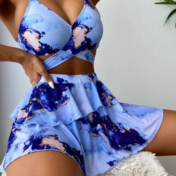 Shein Swim | Shein Bathing Suit | Color: Blue | Size: M