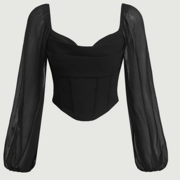 Shein Tops | Size- Small | Color: Black | Size: S