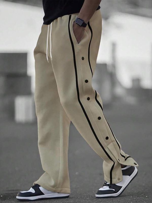 Manfinity Homme Loose Fit Men's Drawstring Waist Sweatpants
