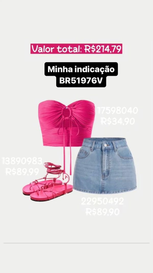 Look inspiração Shein