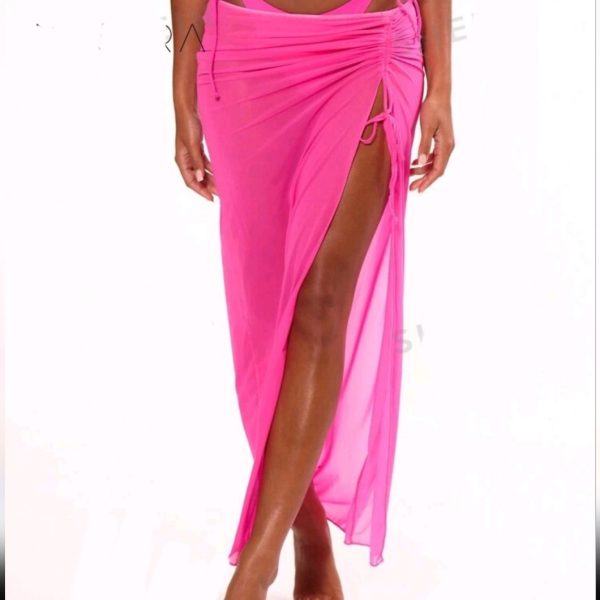 Sheer Maxi Cover-Up | Color: Pink | Size: 2