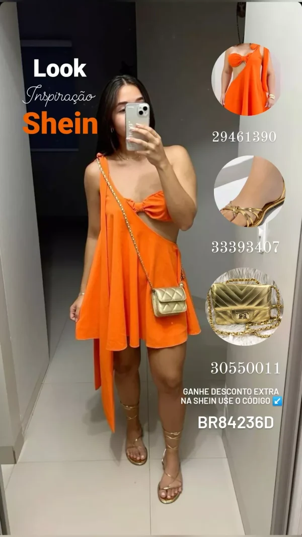 Ganhe desconto extra Shein com o código de indicação BR84236D