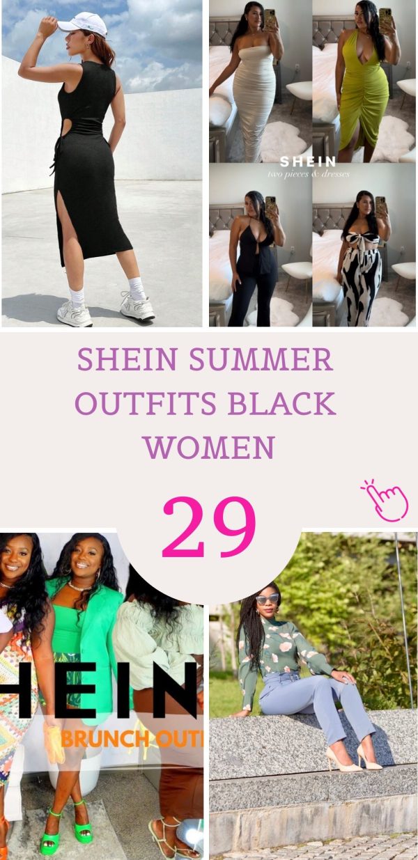Top 29+ Stylish Shein Summer Outfits for Black Women