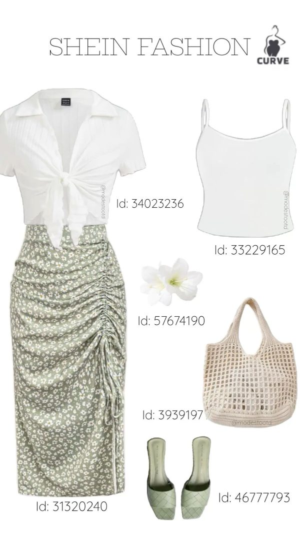 Plus size modest outfit