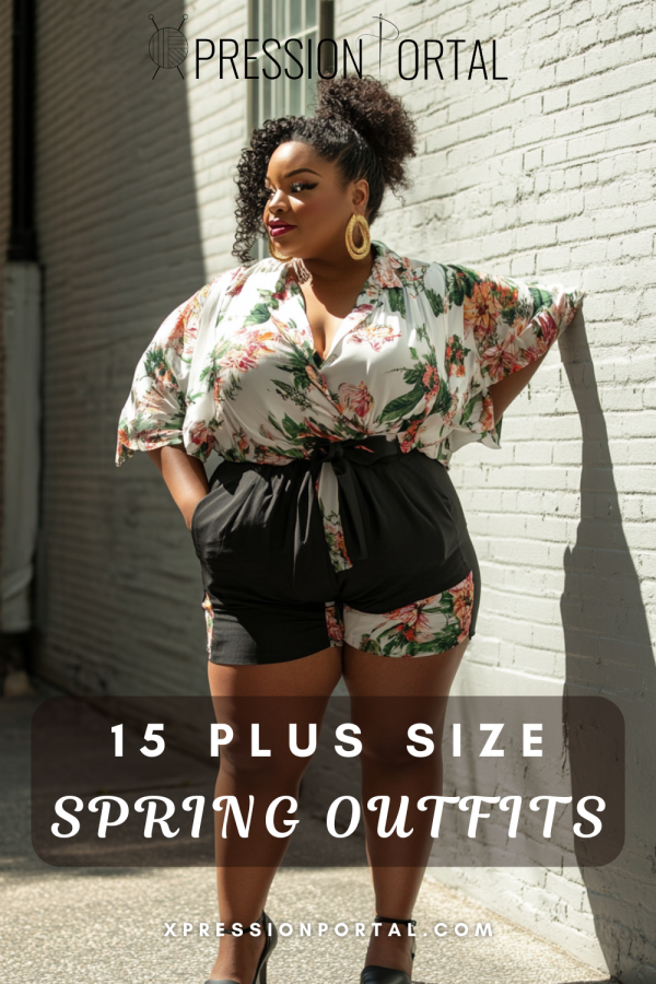 Spring Plus Size Outfits Work