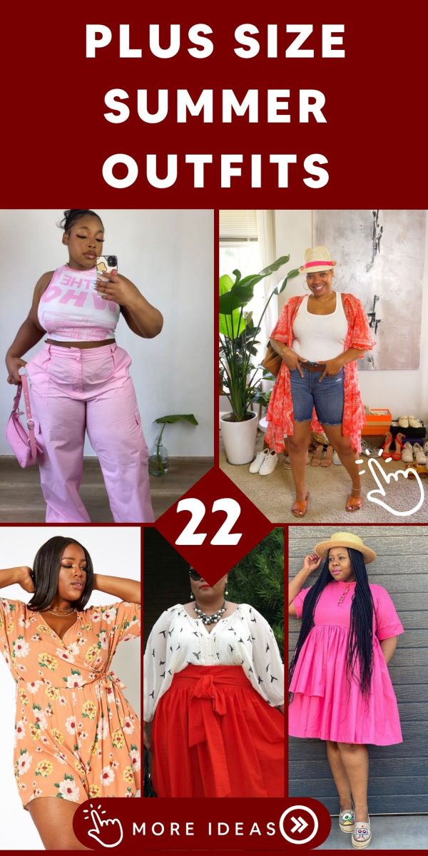 Fashionable Summer Attires for Plus Size Queens: 22 Concepts