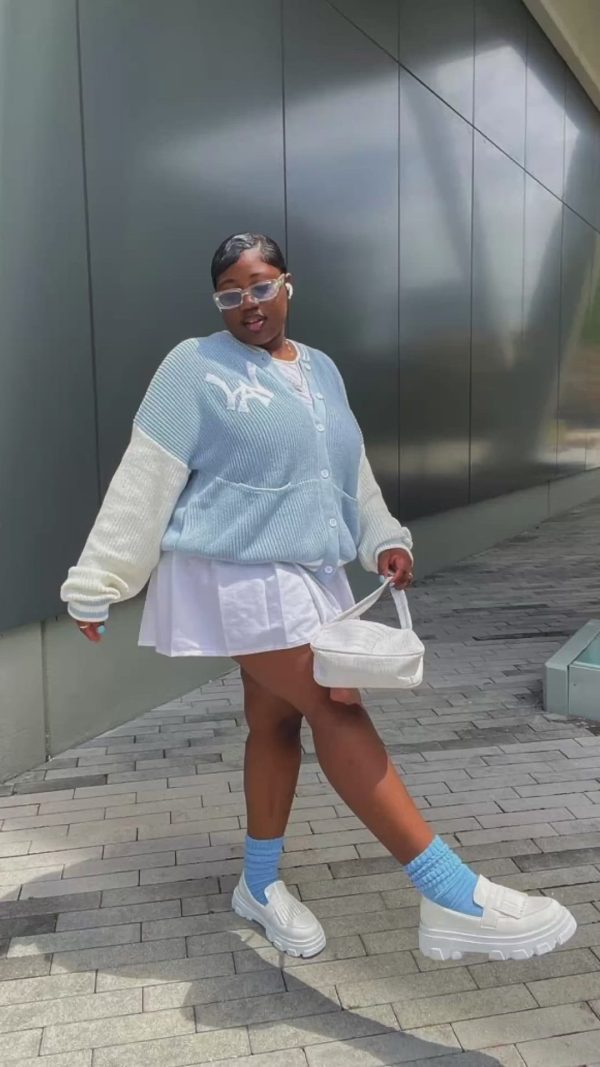 Plus size preppy SHEIN