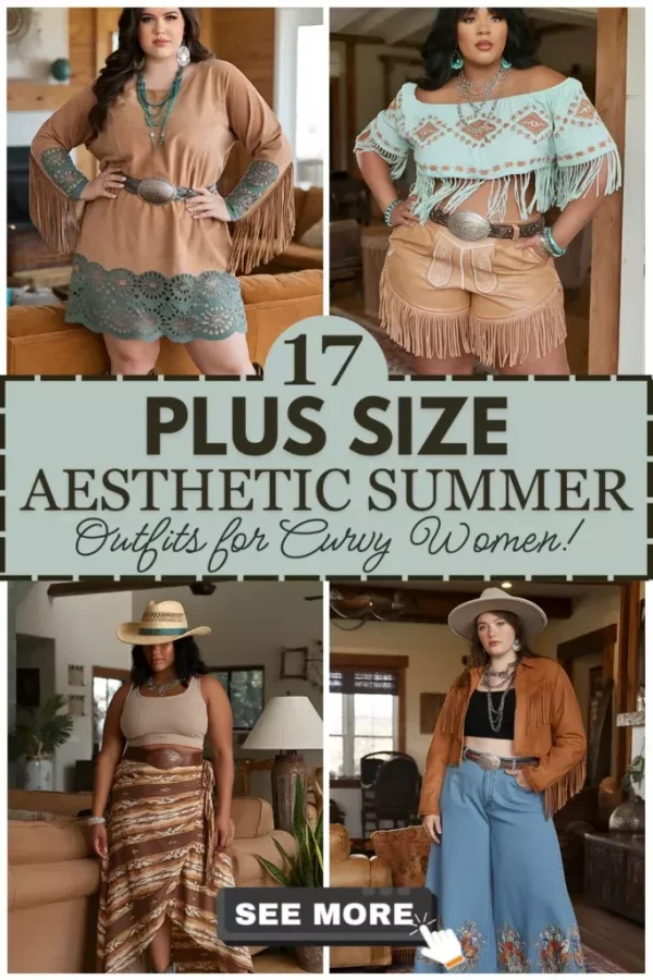 17 Plus Size Summer Cowgirl Outfits Curvy Women Will Love