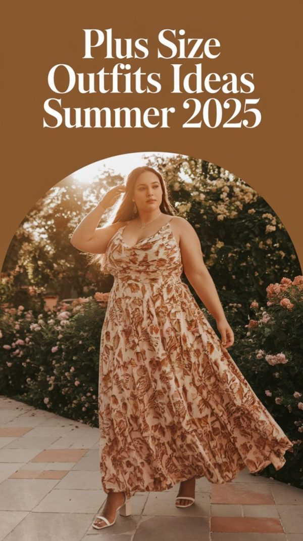 Plus Size Outfits Ideas Summer 2025 🌿 | Elegant Maxi Dresses for Curvy Women 👗