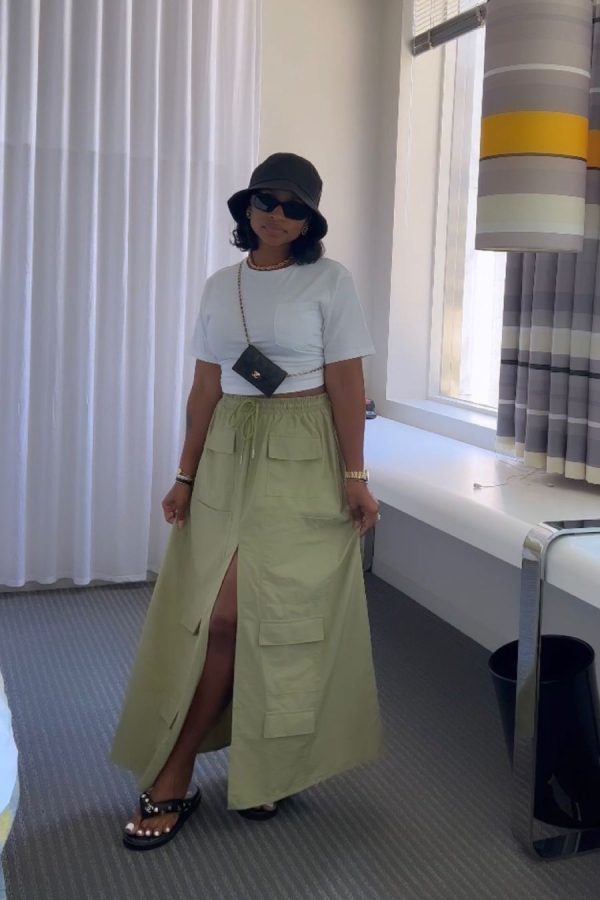 SHEIN X Asavvy Flap Pocket Split … curated on LTK