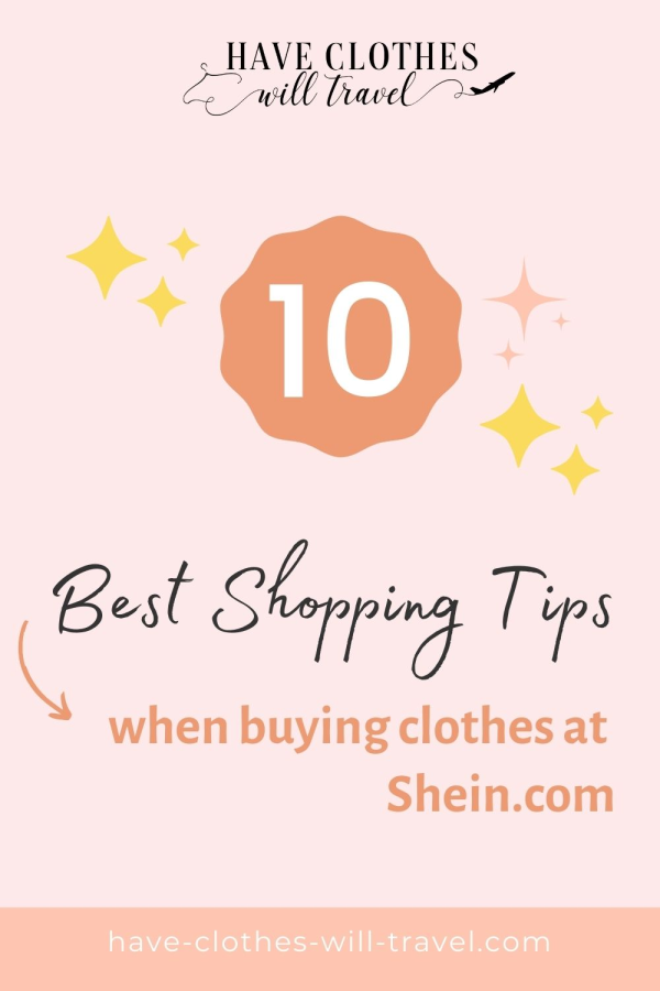 Tips for Shopping Online at Shein