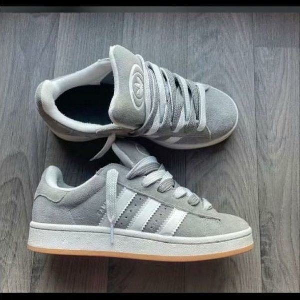 Adidas Shoes | Adidas Gray And White Sneakers | Color: Gray/White | Size: 8.5
