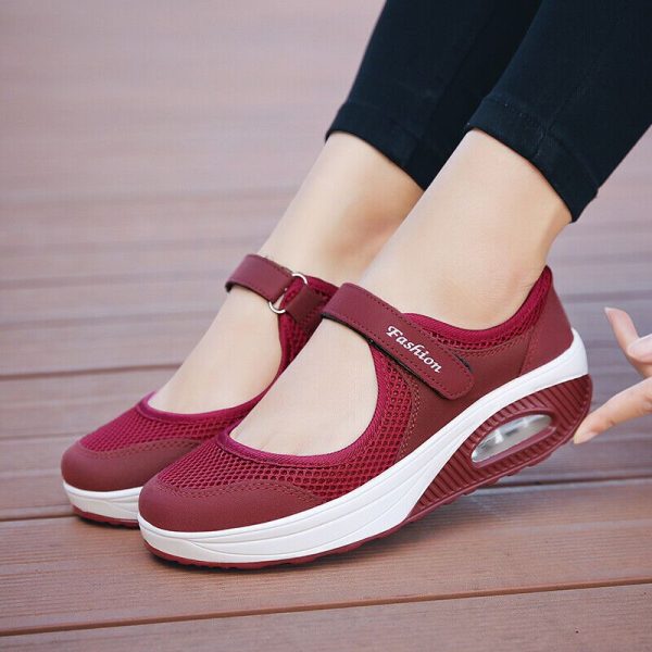 Stunning Fashion Sneakers Mesh Light Women Casual Shoes Breathble Vulcanized Shoes 2025