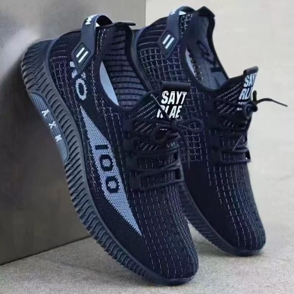 2025 Soft Soled Spring and Autumn Old Cloth Shoes Breathable Mesh Shoes Non-slip Wear-resistant
