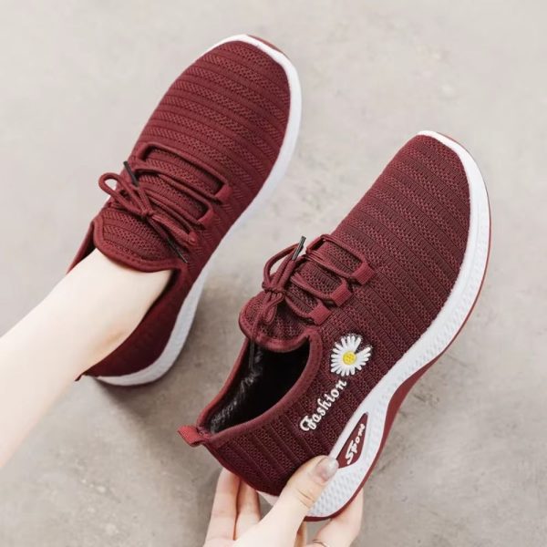 2025 Trendy Coconut Shoes  Fashionable Women's Sports Shoes with Breathable Soft Soled Mesh,