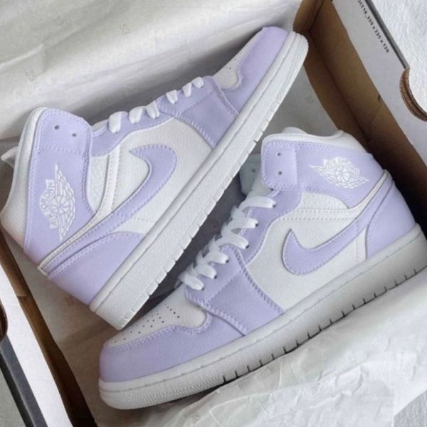 Light Purple Custom Air Jordan 1