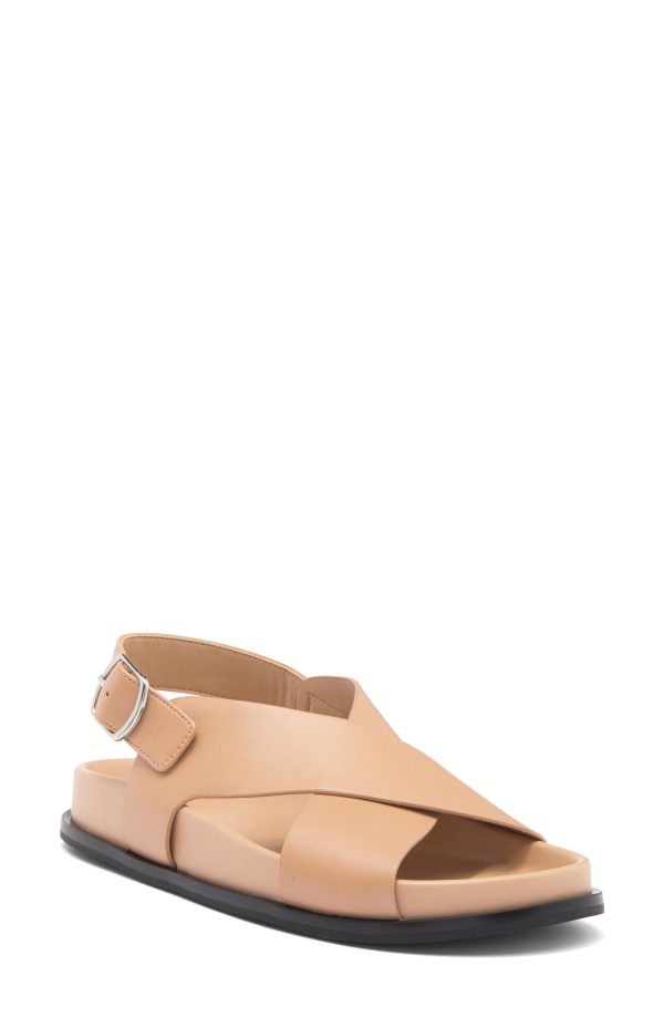 NORDSTROM RACK Earhart Slingback Sandal in Tan Light at Nordstrom Rack, Size 8.5