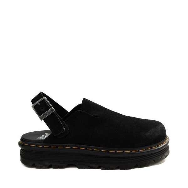 Dr. Martens Zebzag Slingback Platform Mule - Black