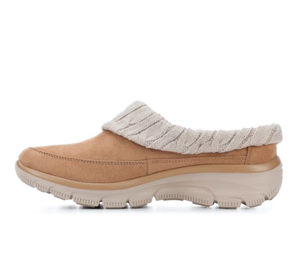 Women's Skechers 168046 Easy Going Warm Duet Shoes in Tan