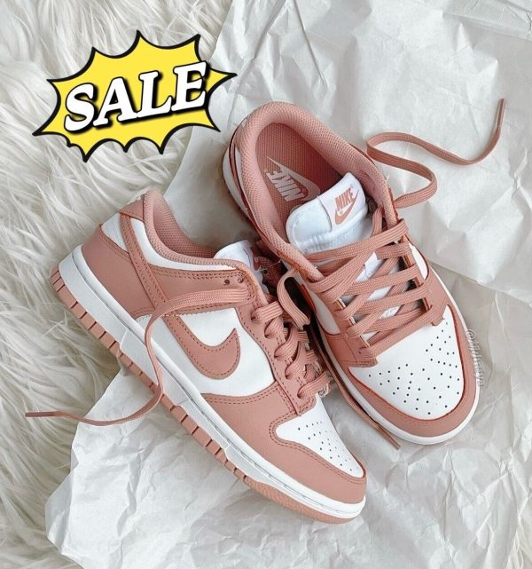 🔥nike Dunk Low Rose Whisper Dd1503-118 Women’s Size 7.5-8.5