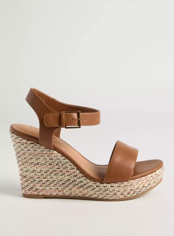 Dual Strap Wedge (WW) in Brown