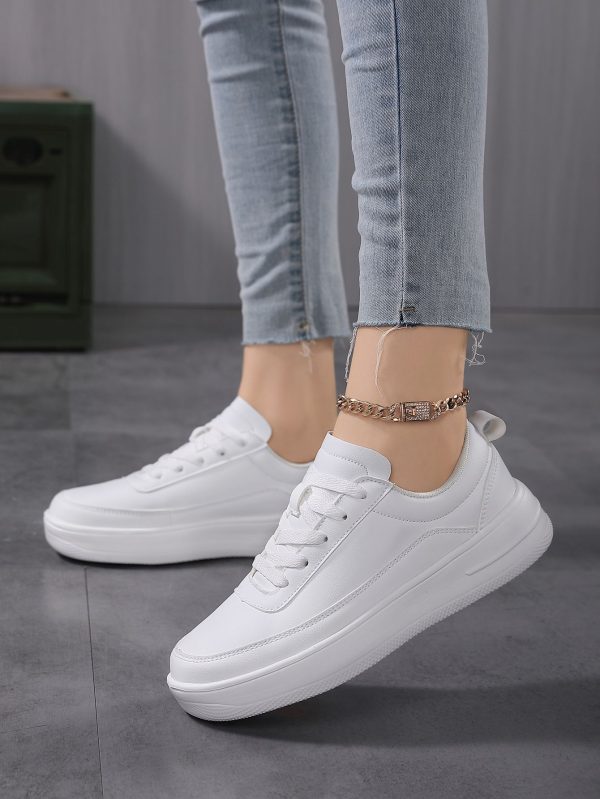 2024 New Lady Casual Shoes for women full White sneakers Woman soft Board Running Leisure Sports