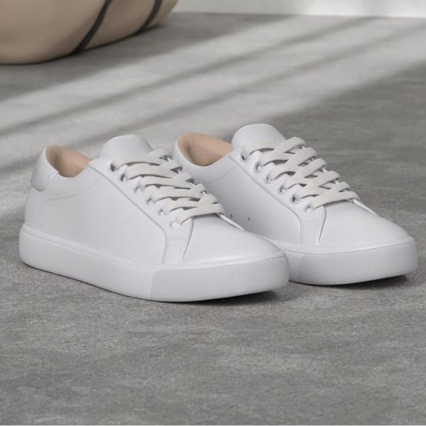 Sam Edelman Shoes | Sam Edelman Women's Ethyl Lace Up Sneaker Bright White Size 10 Fabulous! | Color: White | Size: 10