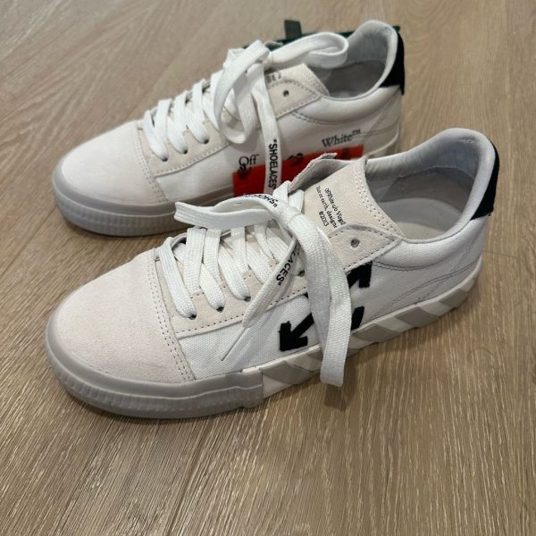Off-White Shoes | Off-White White Sneakers | Color: Black/White | Size: 9