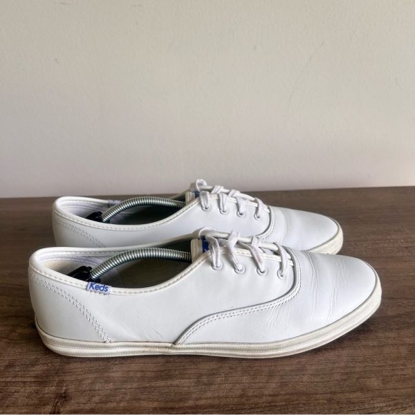 Keds Shoes | Keds White Leather Women's Shoe Size 10 Sku#241016 | Color: White | Size: 10