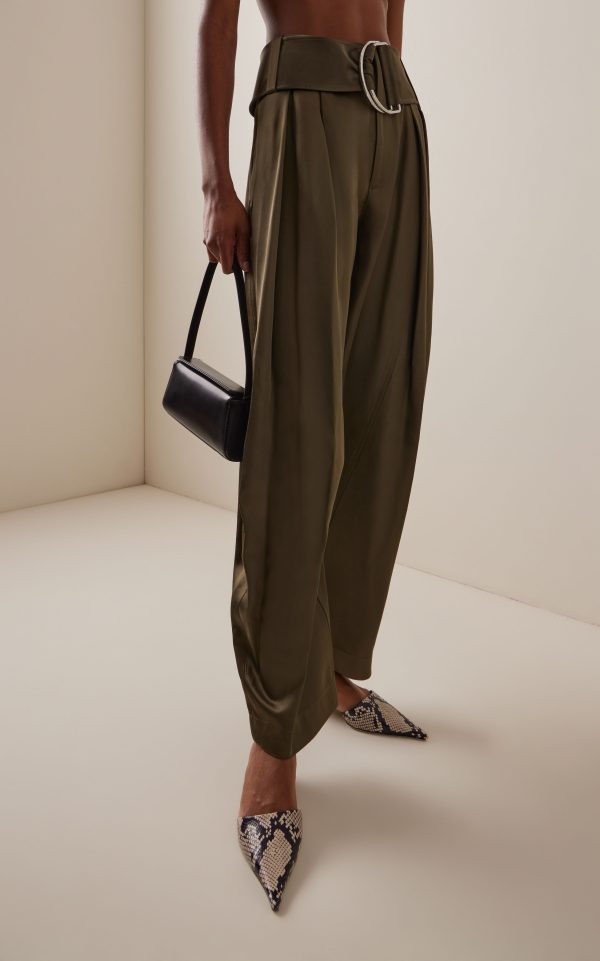 Stunning Pleated D-Ring Trousers 2025